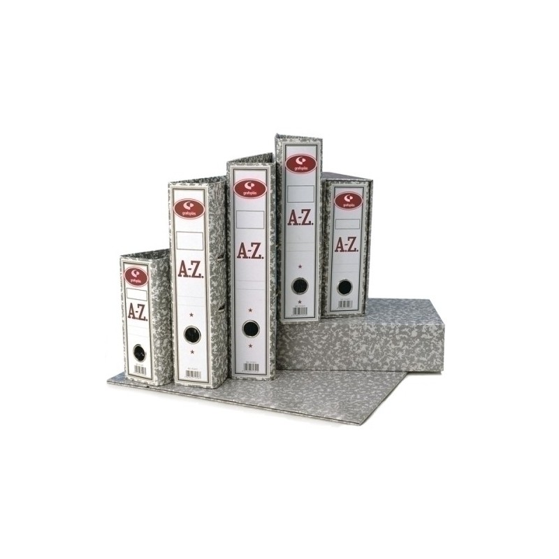 07140071-CAJA ARCHIV. 4º NATURAL 82mm GRIS precio por 24 unidades