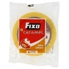 75005300-CINTA ADHESIVA FIXO CARAMEL 66x19 precio por 8 unidades