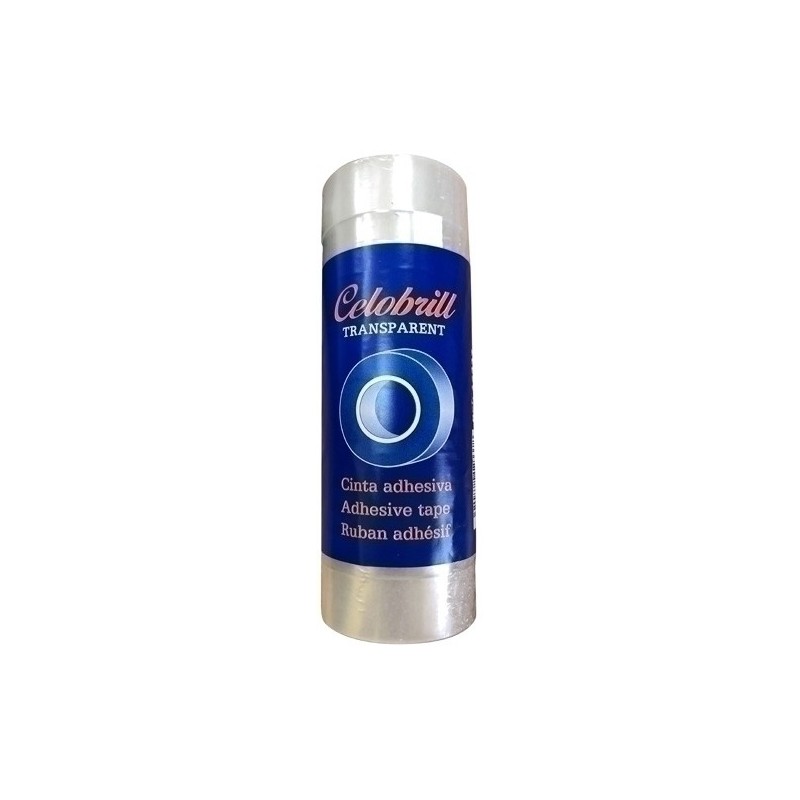 12337-CINTA ADHESIVA CELOBRILL TR. 33x19 P/8 precio por 1 unidades