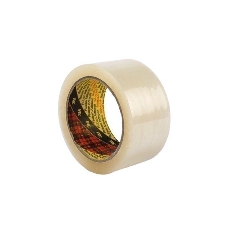 309T5066-CINTA EMB.SCOTCH PP 66x50 BJ.RUID.TRANSP precio por 6 unidades