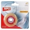 12094-CINTA ADHESIVA APLI TRANSP. 33x19 c/MINI precio por 8 unidades