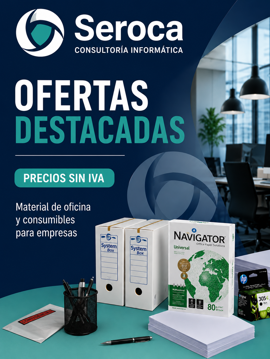Ofertas Material de Oficina Seroca